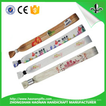 High Quality Fabric Wristband, Cheap Customized Fabric Wristbands,